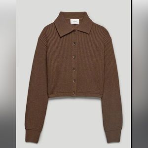 Wilfred Knit cropped cardigan